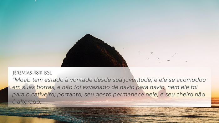 Jeremias 48:11 BSL Bible Verse Image