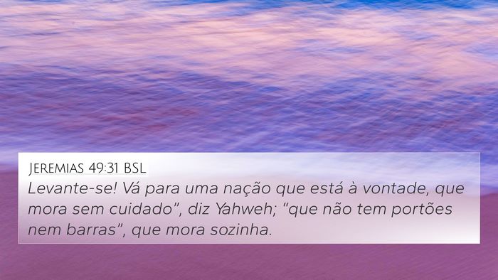 Jeremias 49:31 BSL Bible Verse Image