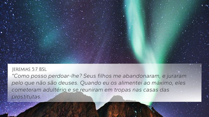 Jeremias 5:7 BSL Bible Verse Image