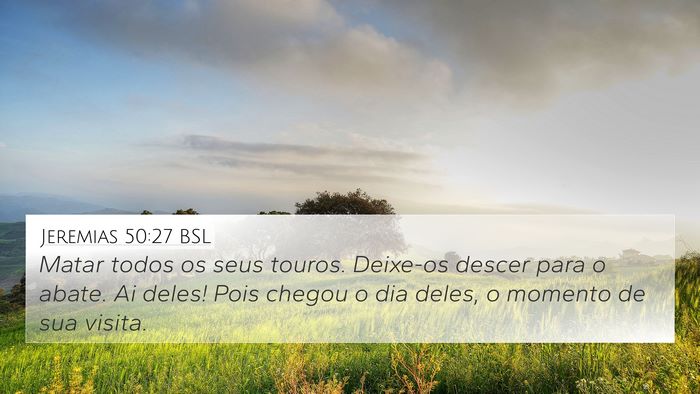 Jeremias 50:27 BSL Bible Verse Image