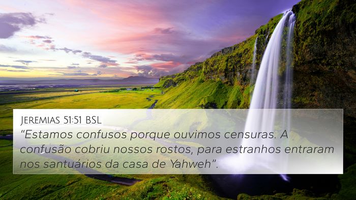 Jeremias 51:51 BSL Bible Verse Image