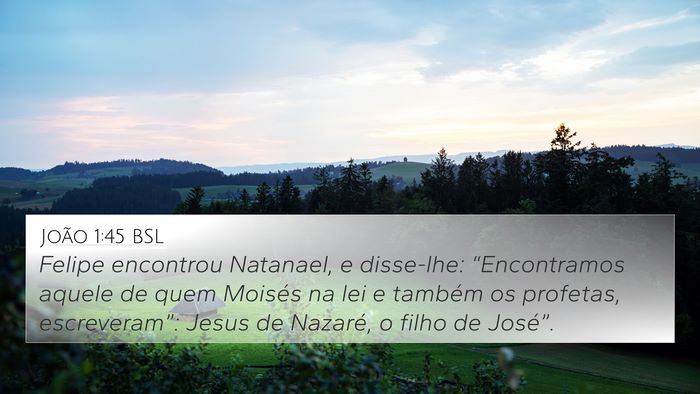 João 1:45 BSL Bible Verse Image