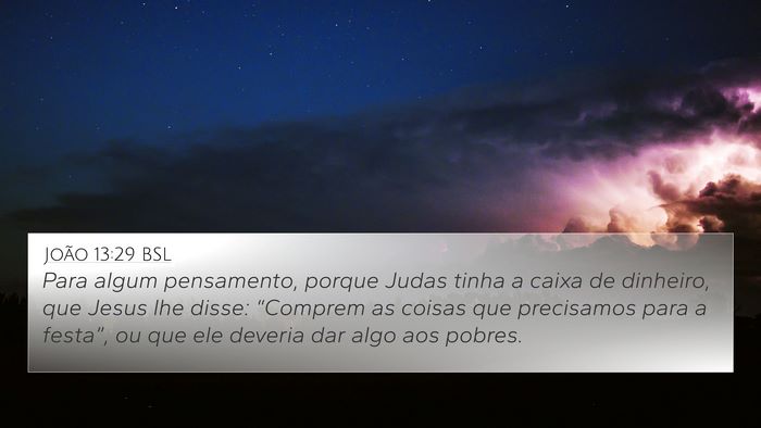 João 13:29 BSL Bible Verse Image