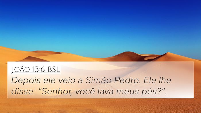 João 13:6 BSL Bible Verse Image