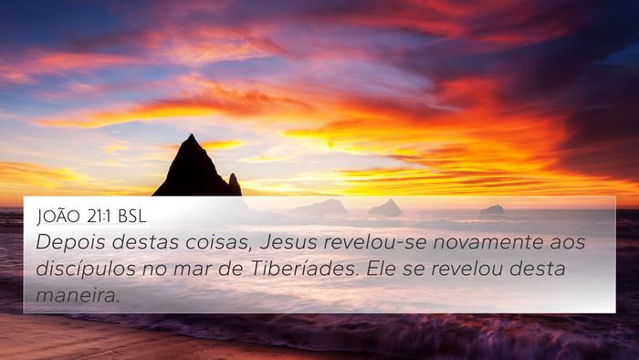 João 21:1 BSL Bible Verse Image