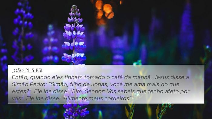 João 21:15 BSL Bible Verse Image