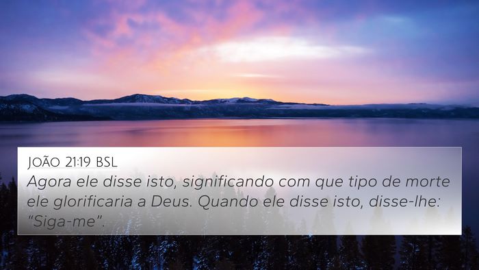 João 21:19 BSL Bible Verse Image