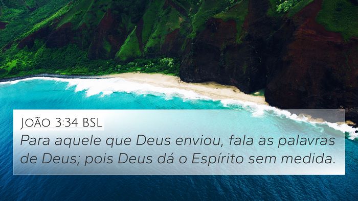 João 3:34 BSL Bible Verse Image