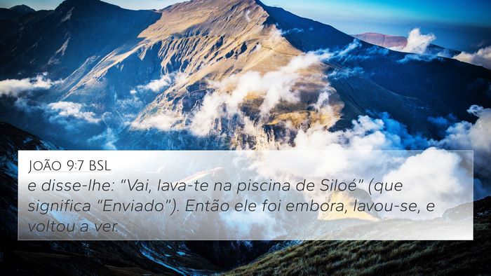 João 9:7 BSL Bible Verse Image
