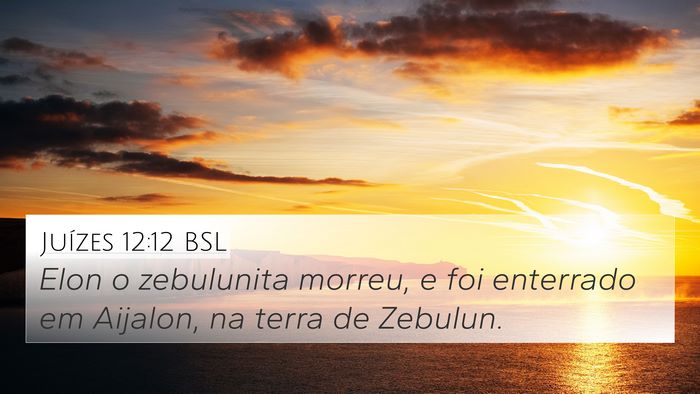 Juízes 12:12 BSL Bible Verse Image