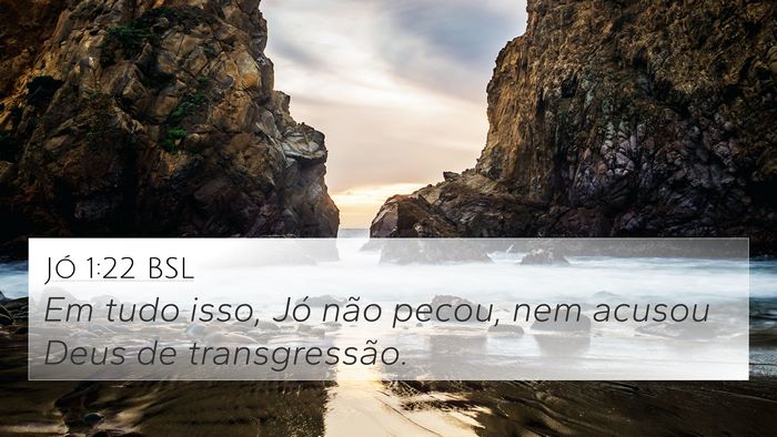 Jó 1:22 BSL Bible Verse Image