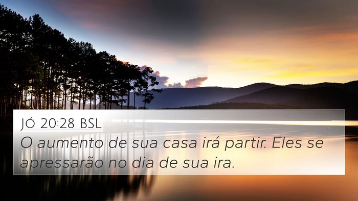 Jó 20:28 BSL Bible Verse Image