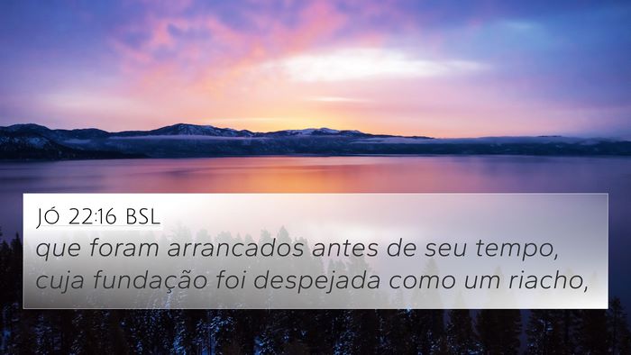 Jó 22:16 BSL Bible Verse Image