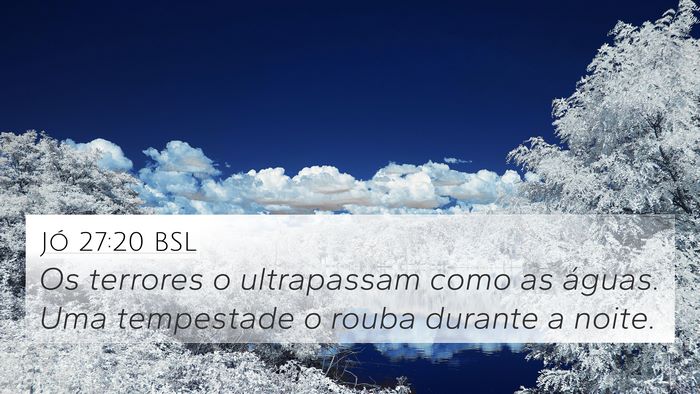 Jó 27:20 BSL Bible Verse Image
