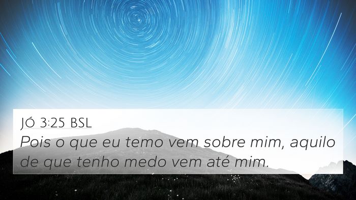 Jó 3:25 BSL Bible Verse Image