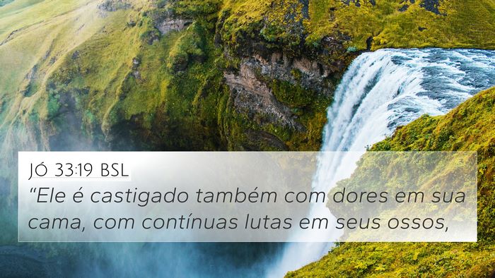 Jó 33:19 BSL Bible Verse Image