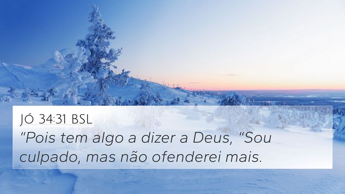 Jó 34:31 BSL Bible Verse Image