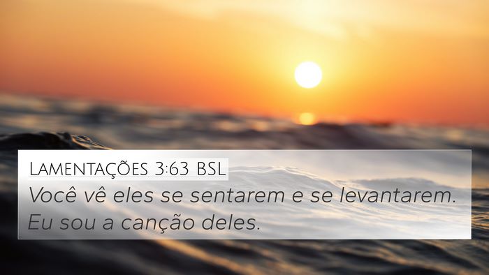 Lamentações 3:63 BSL Bible Verse Image