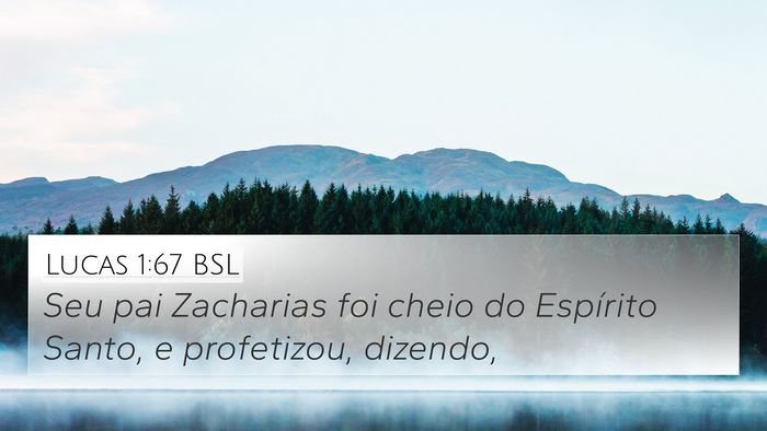 Lucas 1:67 BSL Bible Verse Image