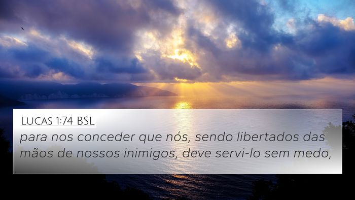 Lucas 1:74 BSL Bible Verse Image