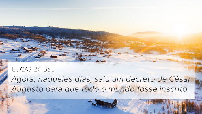 Lucas 2:1 BSL Bible Verse Image