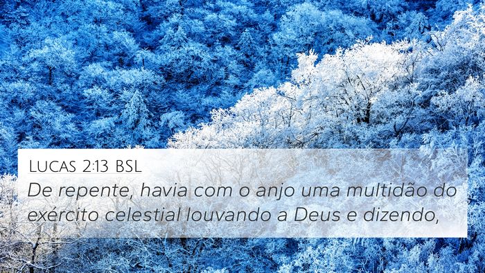 Lucas 2:13 BSL Bible Verse Image