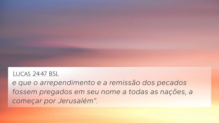 Lucas 24:47 BSL Bible Verse Image