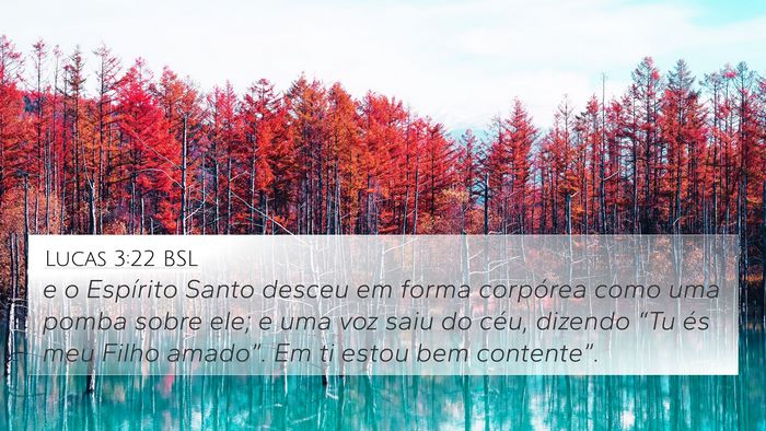 Lucas 3:22 BSL Bible Verse Image
