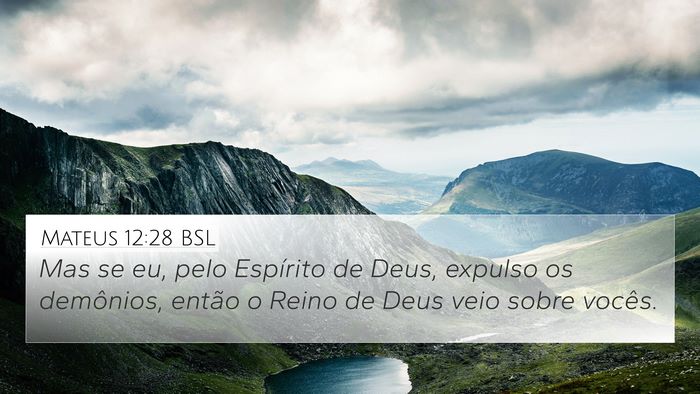Mateus 12:28 BSL Bible Verse Image