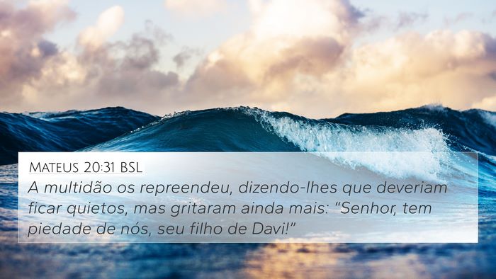 Mateus 20:31 BSL Bible Verse Image