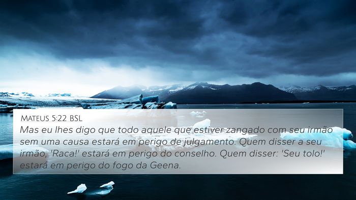 Mateus 5:22 BSL Bible Verse Image