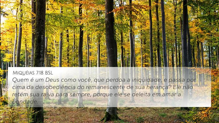 Miquéias 7:18 BSL Bible Verse Image