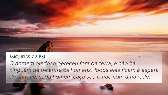 Miquéias 7:2 BSL Bible Verse Image