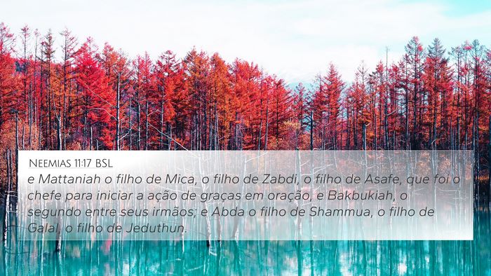 Neemias 11:17 BSL Bible Verse Image