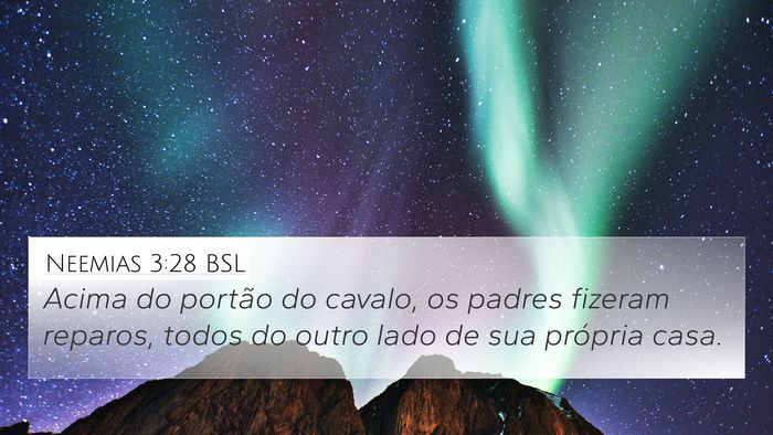 Neemias 3:28 BSL Bible Verse Image
