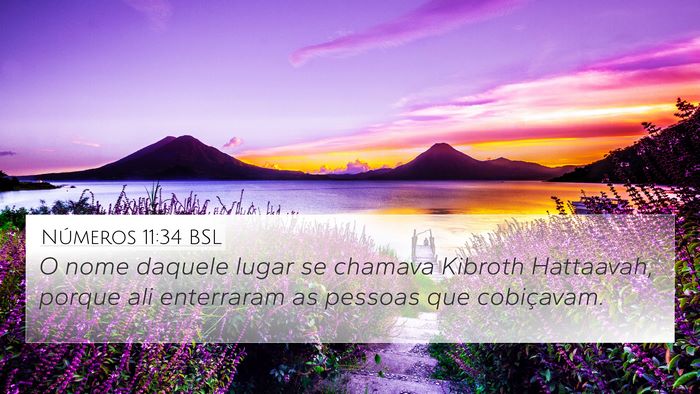 Números 11:34 BSL Bible Verse Image