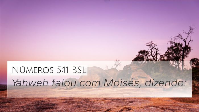 Números 5:11 BSL Bible Verse Image