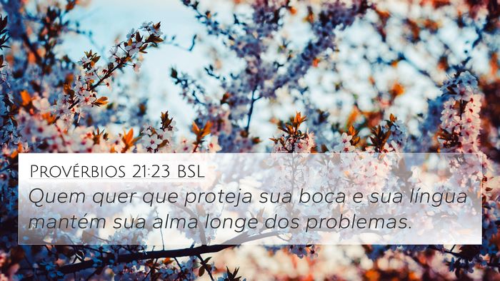 Provérbios 21:23 BSL Bible Verse Image