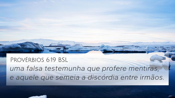 Provérbios 6:19 BSL Bible Verse Image