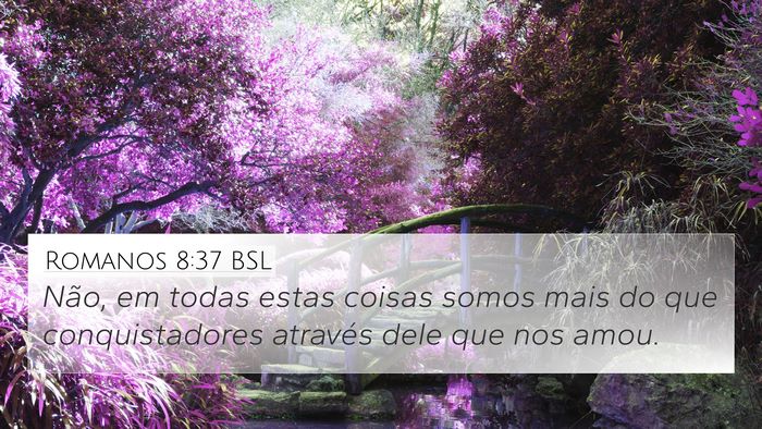 Romanos 8:37 BSL Bible Verse Image