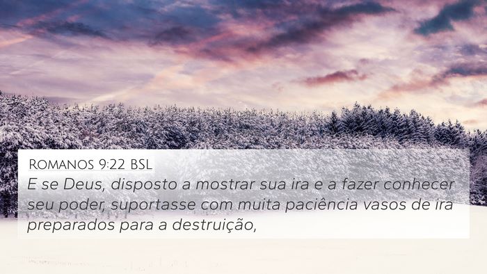 Romanos 9:22 BSL Bible Verse Image
