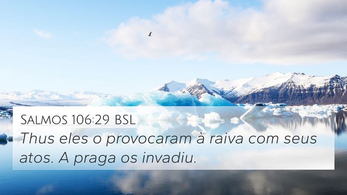 Salmos 106:29 BSL Bible Verse Image