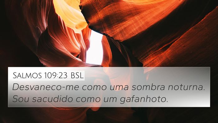 Salmos 109:23 BSL Bible Verse Image