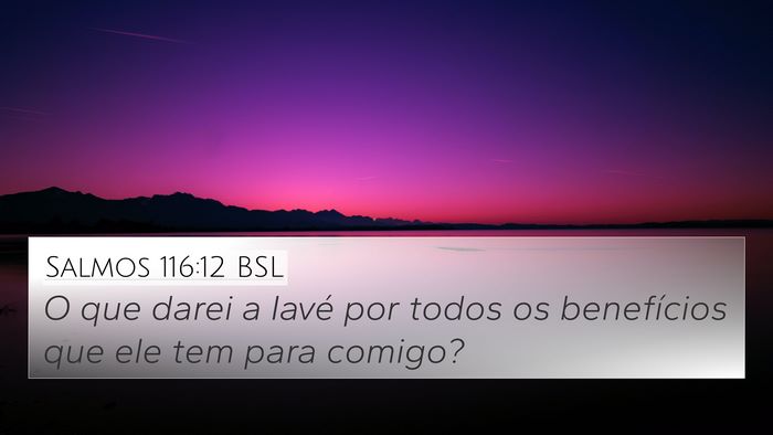 Salmos 116:12 BSL Bible Verse Image