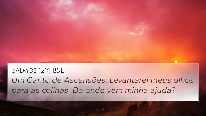Salmos 121:1 BSL Bible Verse Image