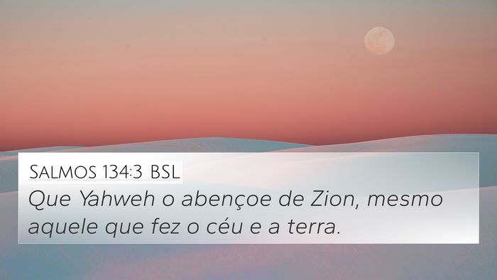 Salmos 134:3 BSL Bible Verse Image