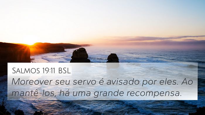 Salmos 19:11 BSL Bible Verse Image