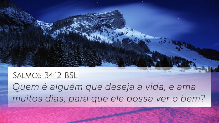 Salmos 34:12 BSL Bible Verse Image