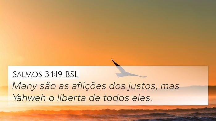 Salmos 34:19 BSL Bible Verse Image