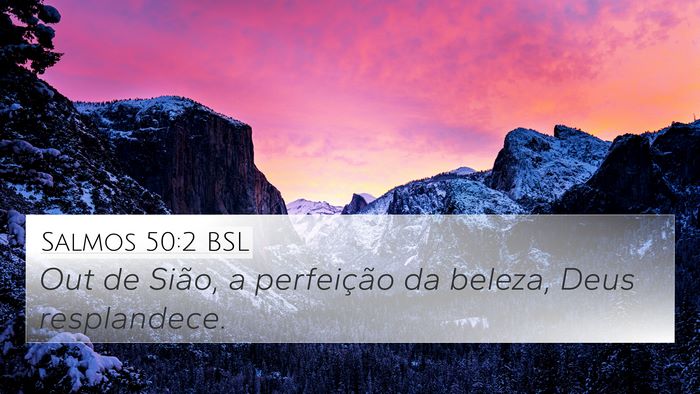 Salmos 50:2 BSL Bible Verse Image